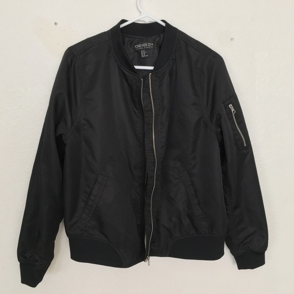 Forever 21 Jackets & Blazers - Black Bomber Jacket